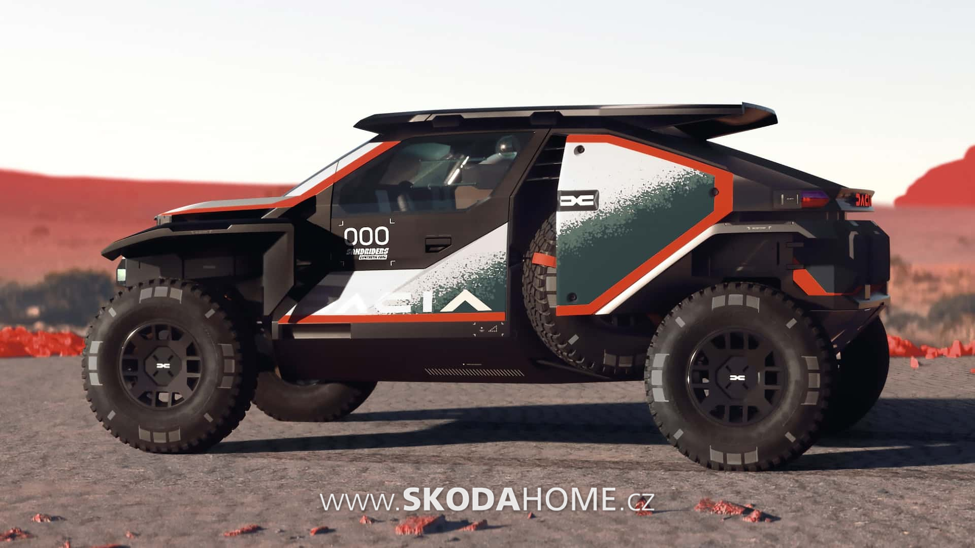 Tato Buggy Je Dacia A Je Uchaze Em O Dakar Pro Rok Skodahome Cz